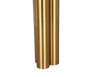 Liang & Eimil Lighting Obelisk Table Lamp - Brushed Brass & Black | OUTLET House of Isabella UK