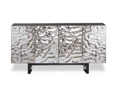 Liang & Eimil Living Baltimore Sideboard - Polished Hammered Finish House of Isabella UK