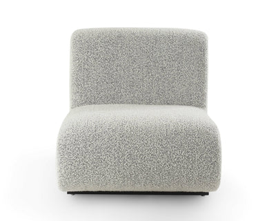 Liang & Eimil Living Bola Occasional Chair - Boucle Sand/Black House of Isabella UK