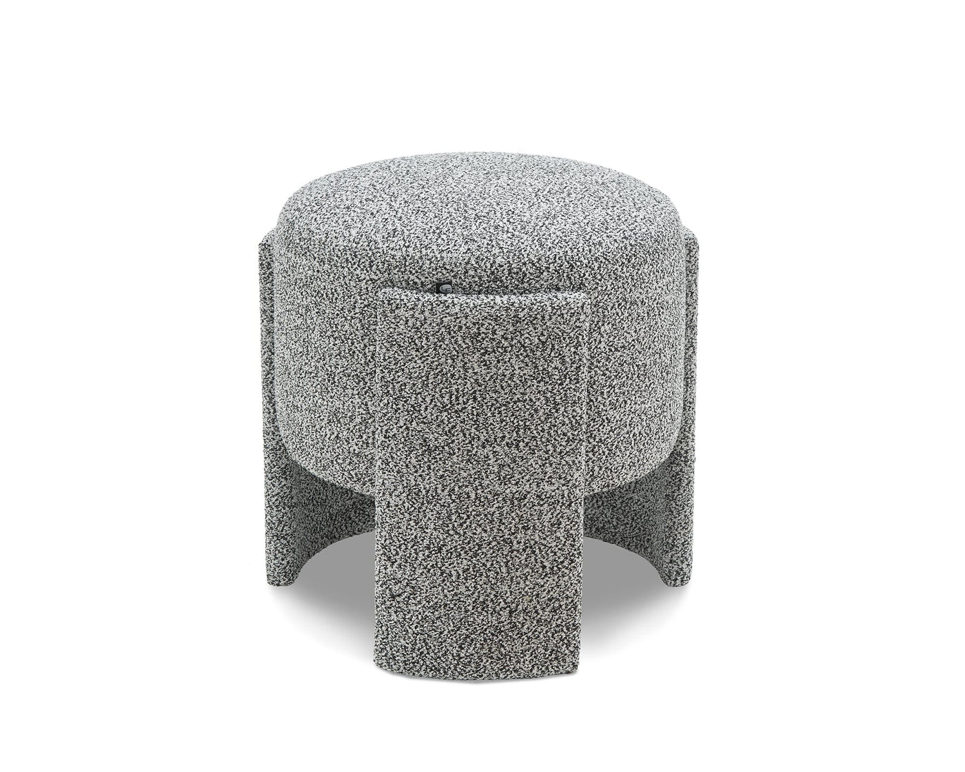 Liang & Eimil Living Ed Ottoman - Cordoba Speckle Grey House of Isabella UK