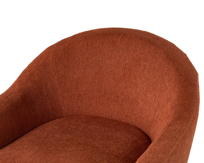 Liang & Eimil Living Elma Occasional Chair - Lander Rust House of Isabella UK