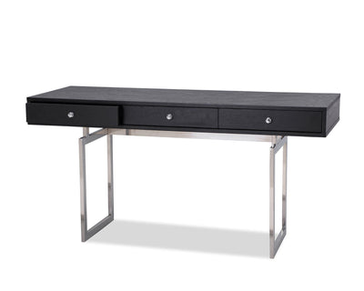 Liang & Eimil Living Hamilton Desk - Polished Stainless Steel Legs House of Isabella UK