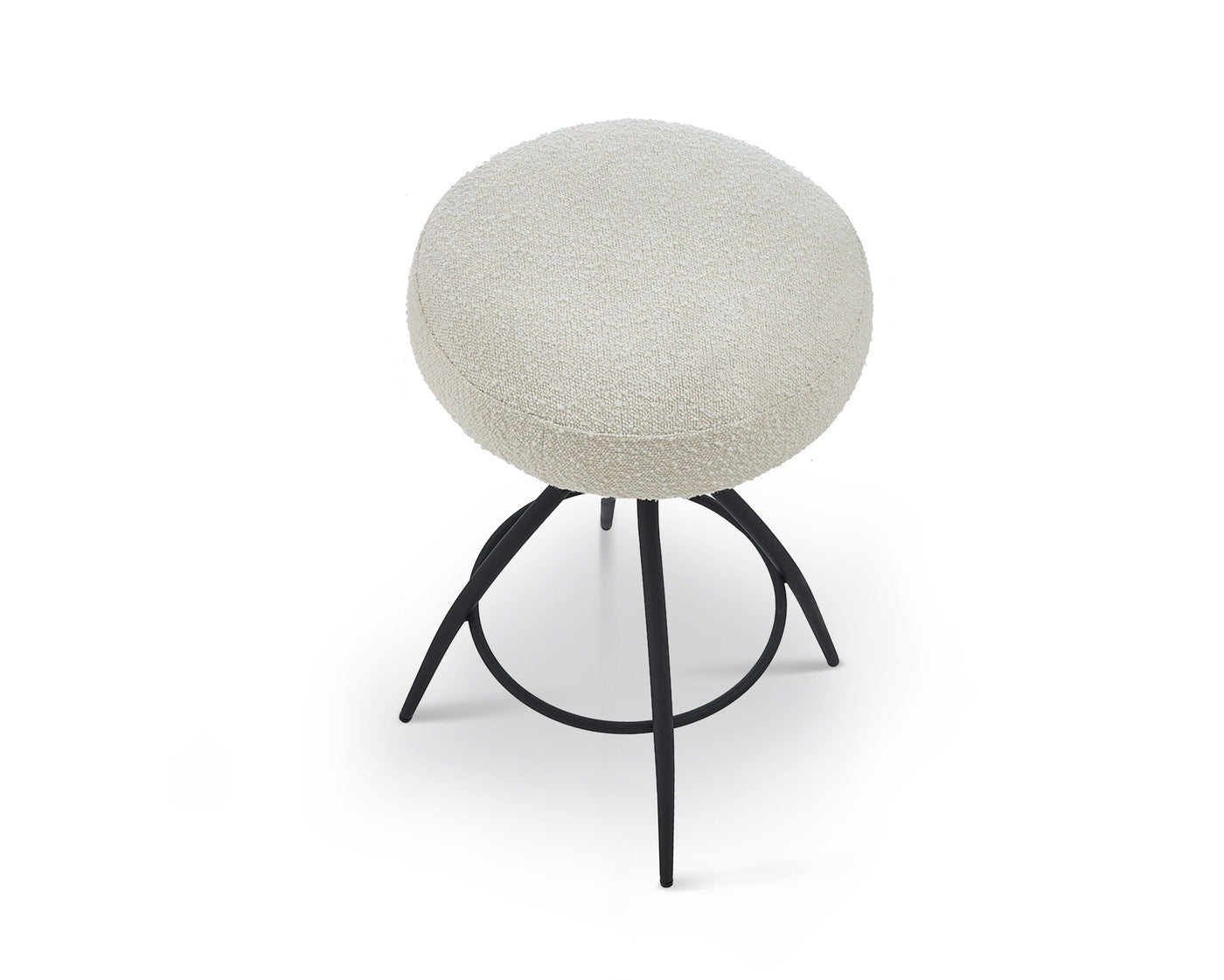 Liang & Eimil Living Hydra Counter Stool- Boucle Sand House of Isabella UK
