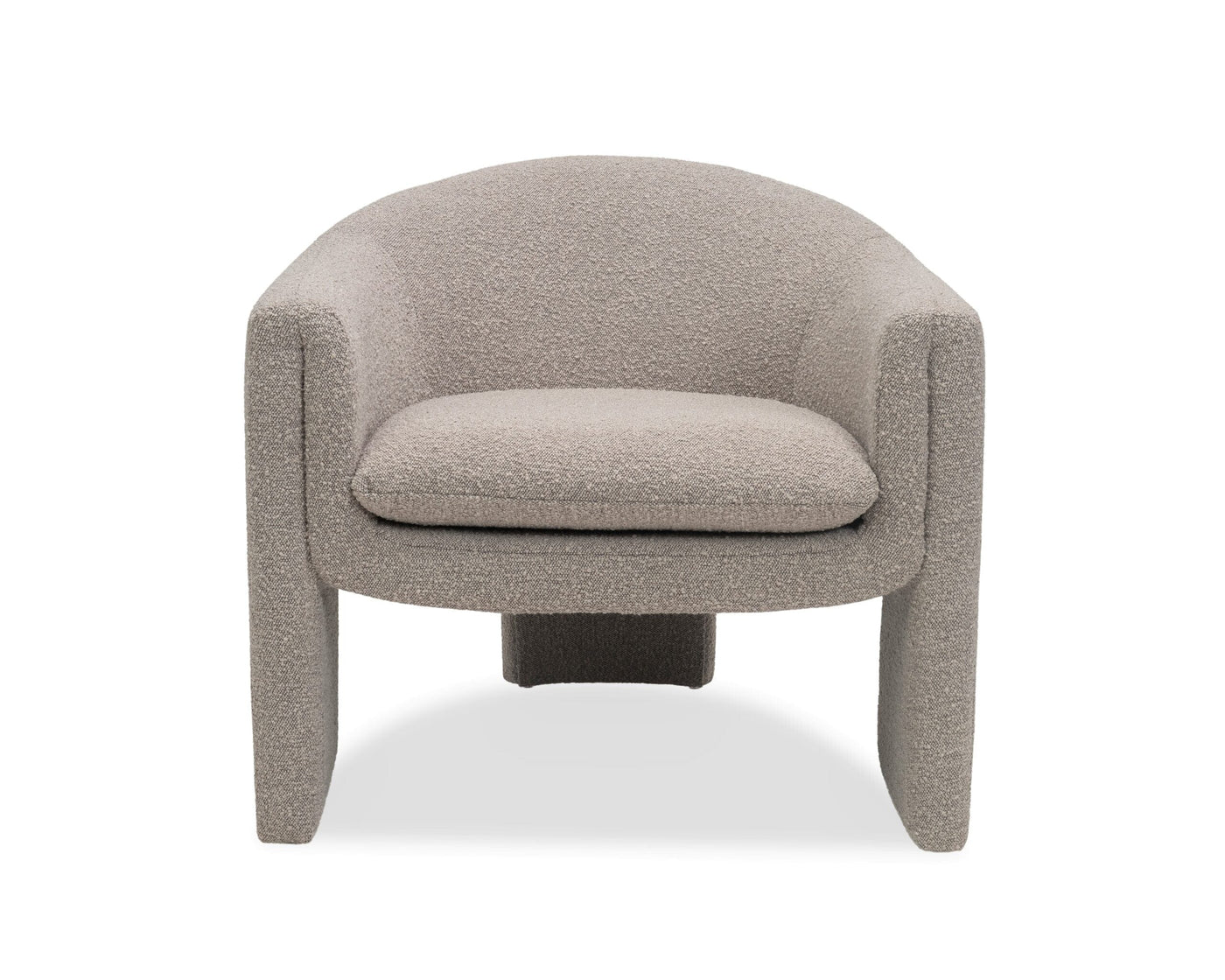 Liang & Eimil Living Iconic Occasional Chair - Baucle Taupe Fabric House of Isabella UK