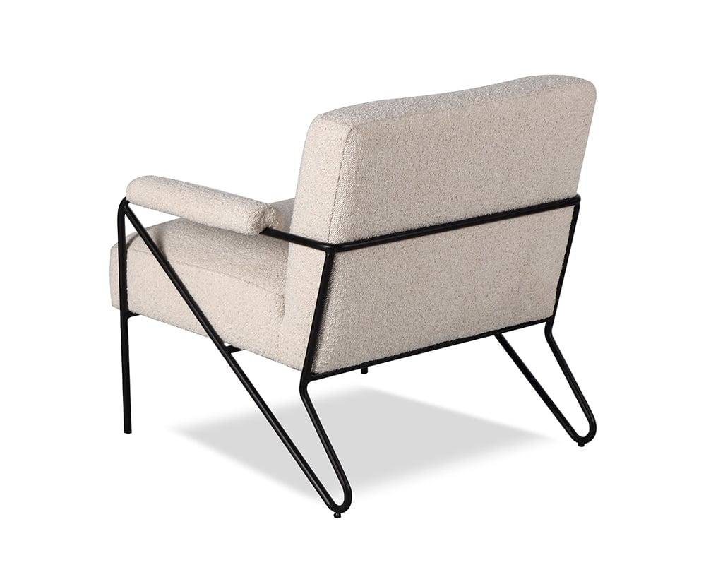 Liang & Eimil Living Kemper Occasional Chair Boucle Sand House of Isabella UK