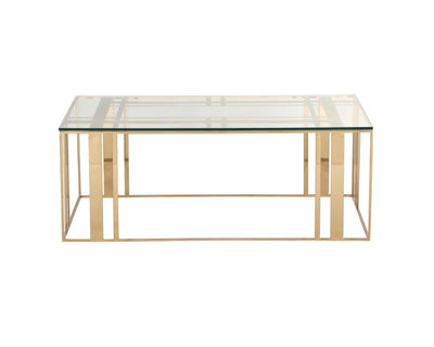 Liang & Eimil Living Lafayette Coffee Table Polished Brass House of Isabella UK