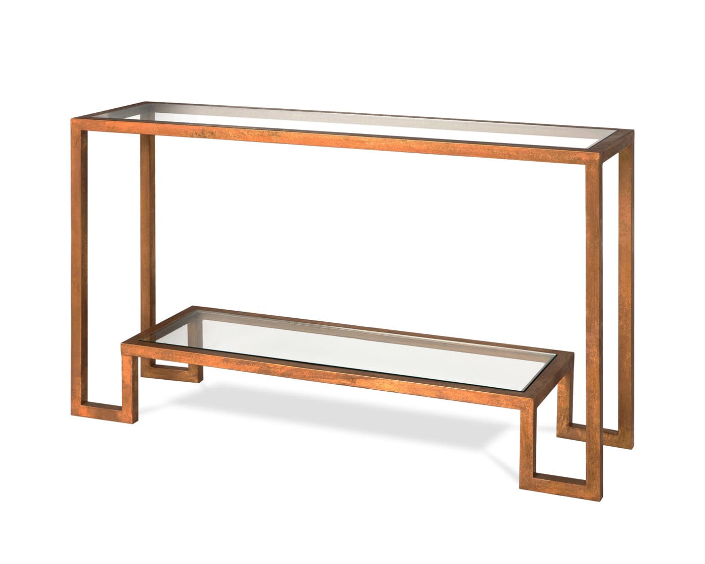 Liang & Eimil Living Ming Console Table - Antique Gold House of Isabella UK