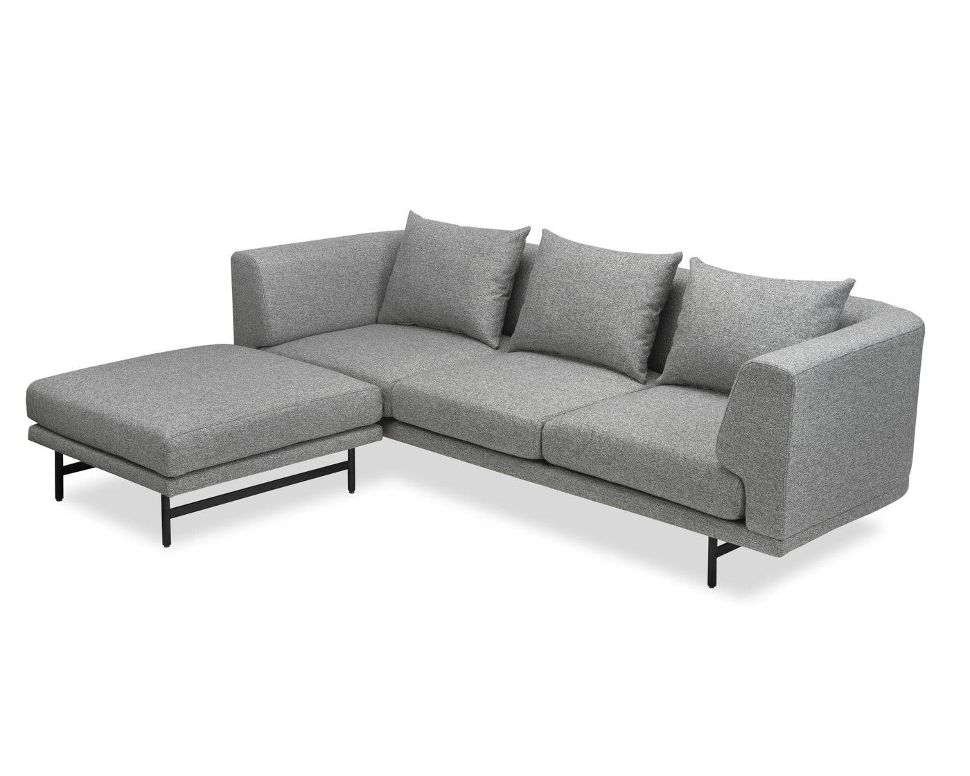 Liang & Eimil Living Mossi Sofa - Emporio Grey Fabric House of Isabella UK