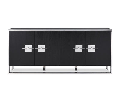 Liang & Eimil Living Ophir Sideboard Polished Stainless Steel House of Isabella UK
