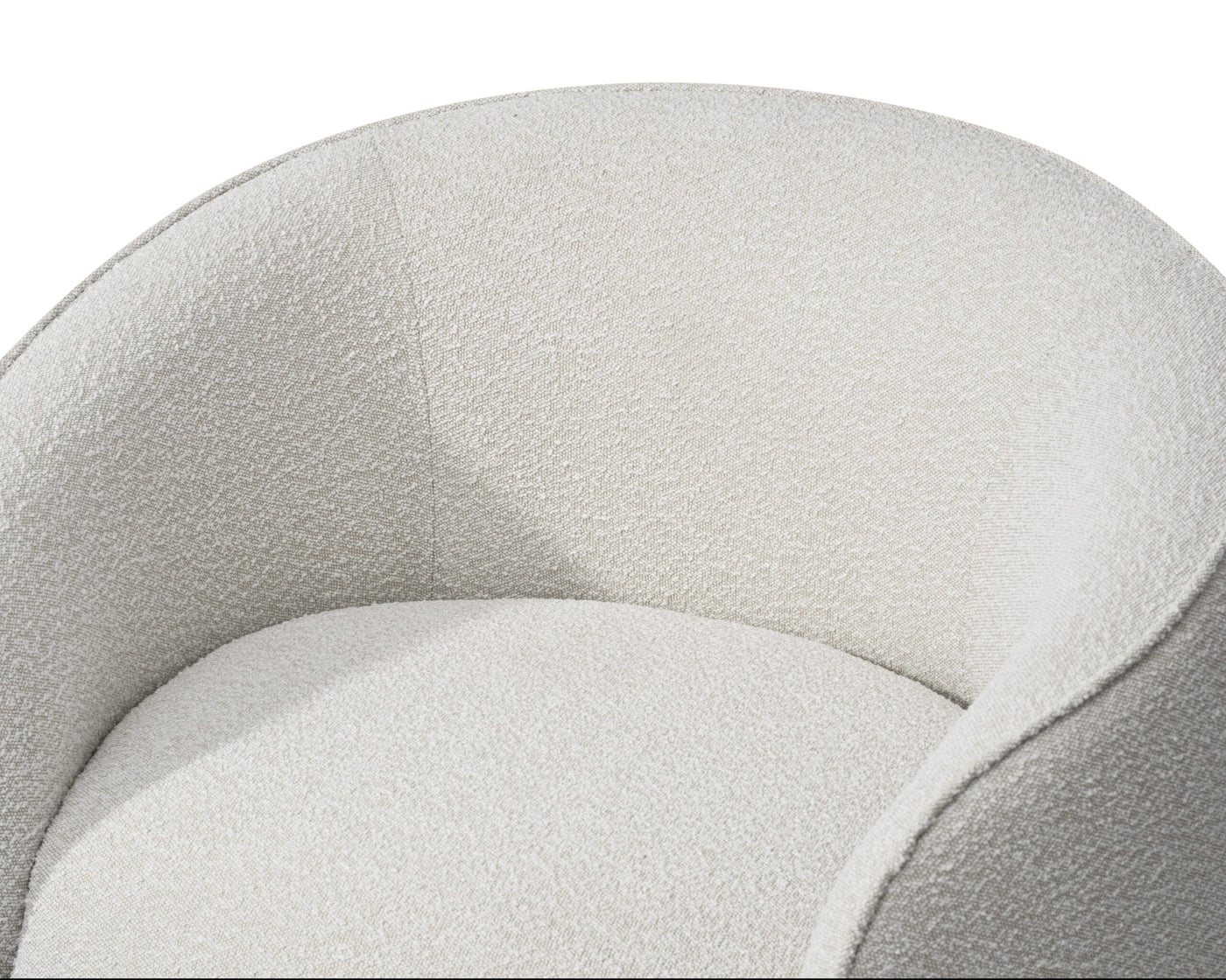 Liang & Eimil Living Polta Occasional Chair - Boucle Sand Fabric House of Isabella UK