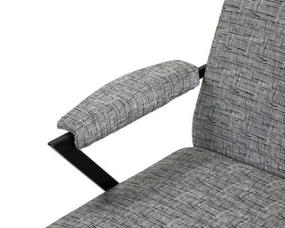 Liang & Eimil Living Ponti Occasional Chair - Artesan Black & White House of Isabella UK