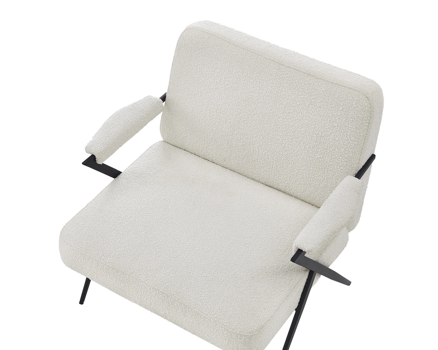 Liang & Eimil Living Ponti Occasional Chair - Boucle Sand House of Isabella UK
