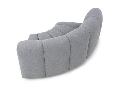 Liang & Eimil Living Ralph Sofa Round Corner & Boucle Graphic Grey House of Isabella UK