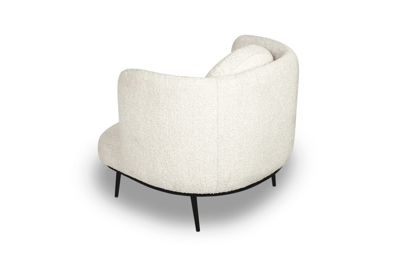 Liang & Eimil Living V lux Occasional Chair - Boucle Sand House of Isabella UK