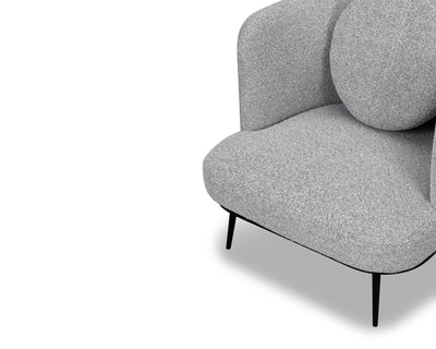 Liang & Eimil Living V Lux Occasional Chair - Kalpan Grey House of Isabella UK