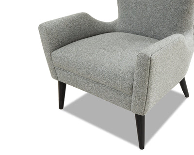 Liang & Eimil Living Vendome Occasional Chair - Emporio Grey Fabric House of Isabella UK