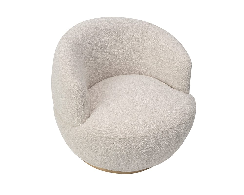 Liang & Eimil Living Vitale Chair Boucle Sand House of Isabella UK