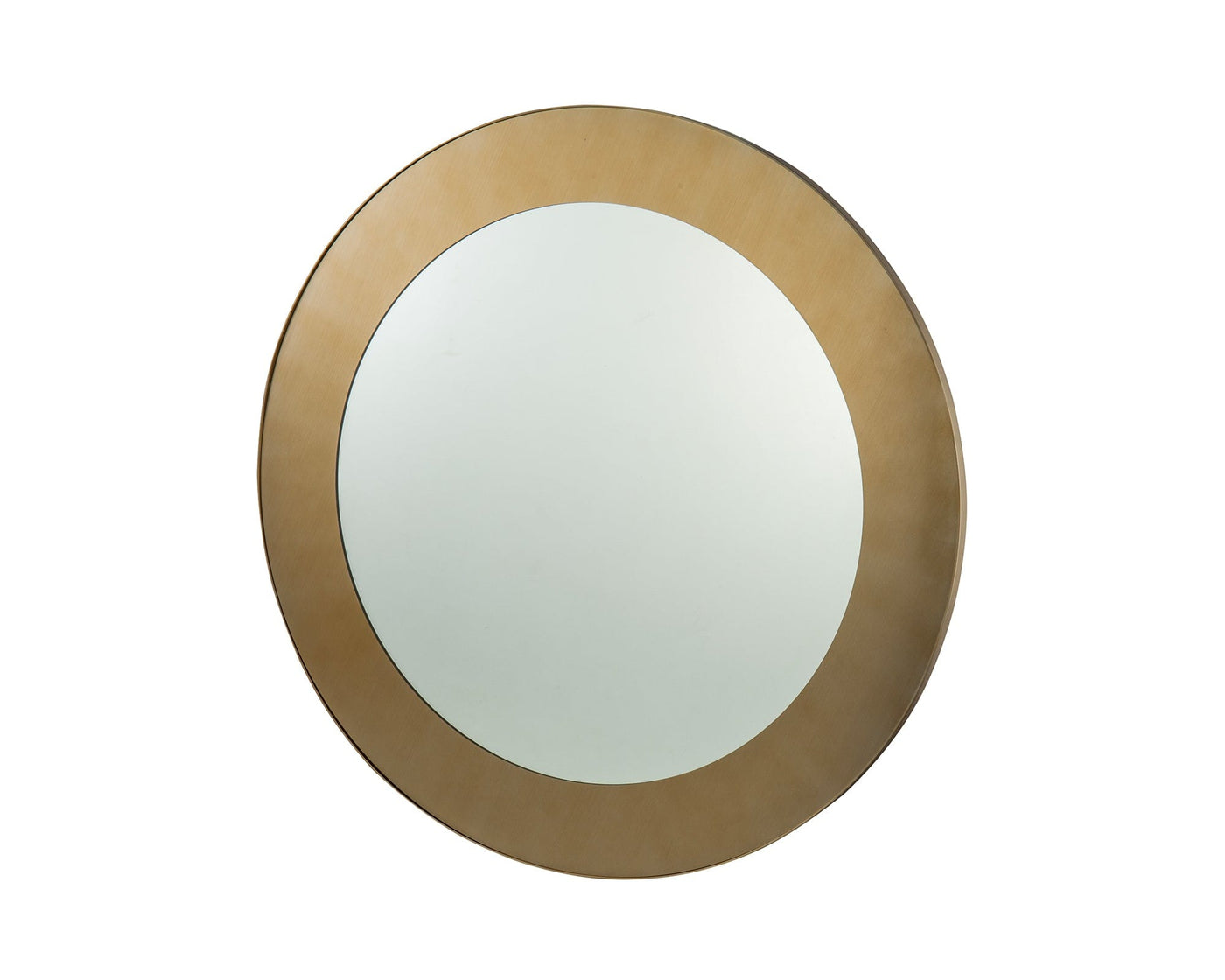 Liang & Eimil Mirrors Camden Circular Mirror Brushed Brass Frame House of Isabella UK