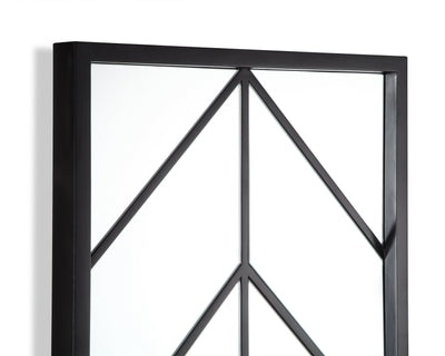 Liang & Eimil Mirrors Clapton Black Lacquered Mirror House of Isabella UK