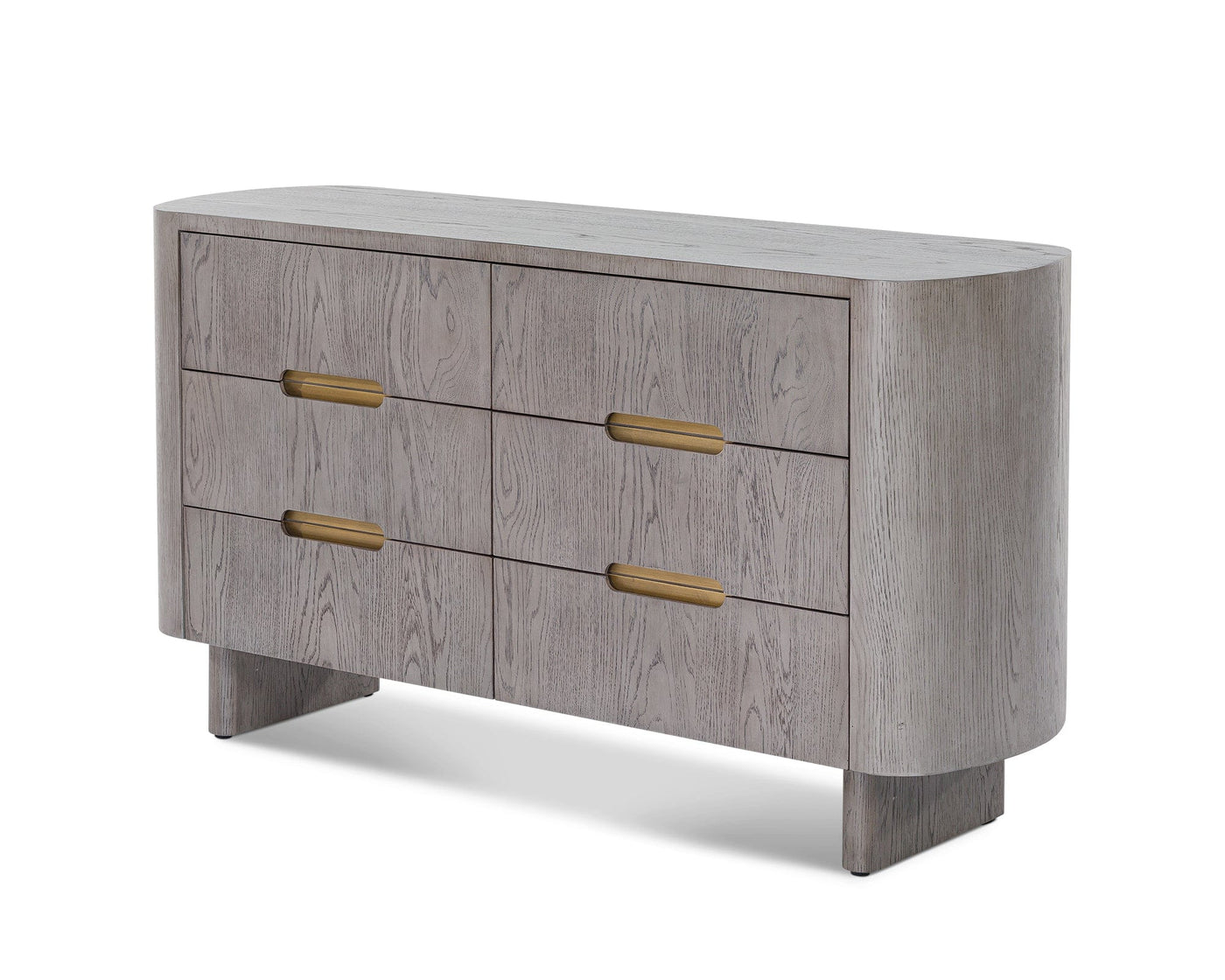 Liang & Eimil Sleeping Lettos Chest of Drawer - Silver Black Oak House of Isabella UK