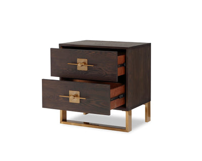 Liang & Eimil Sleeping Ophir Bedside Table 2 Drawers House of Isabella UK