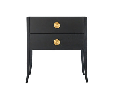 Liang & Eimil Sleeping Orly Bedside Table Gold House of Isabella UK