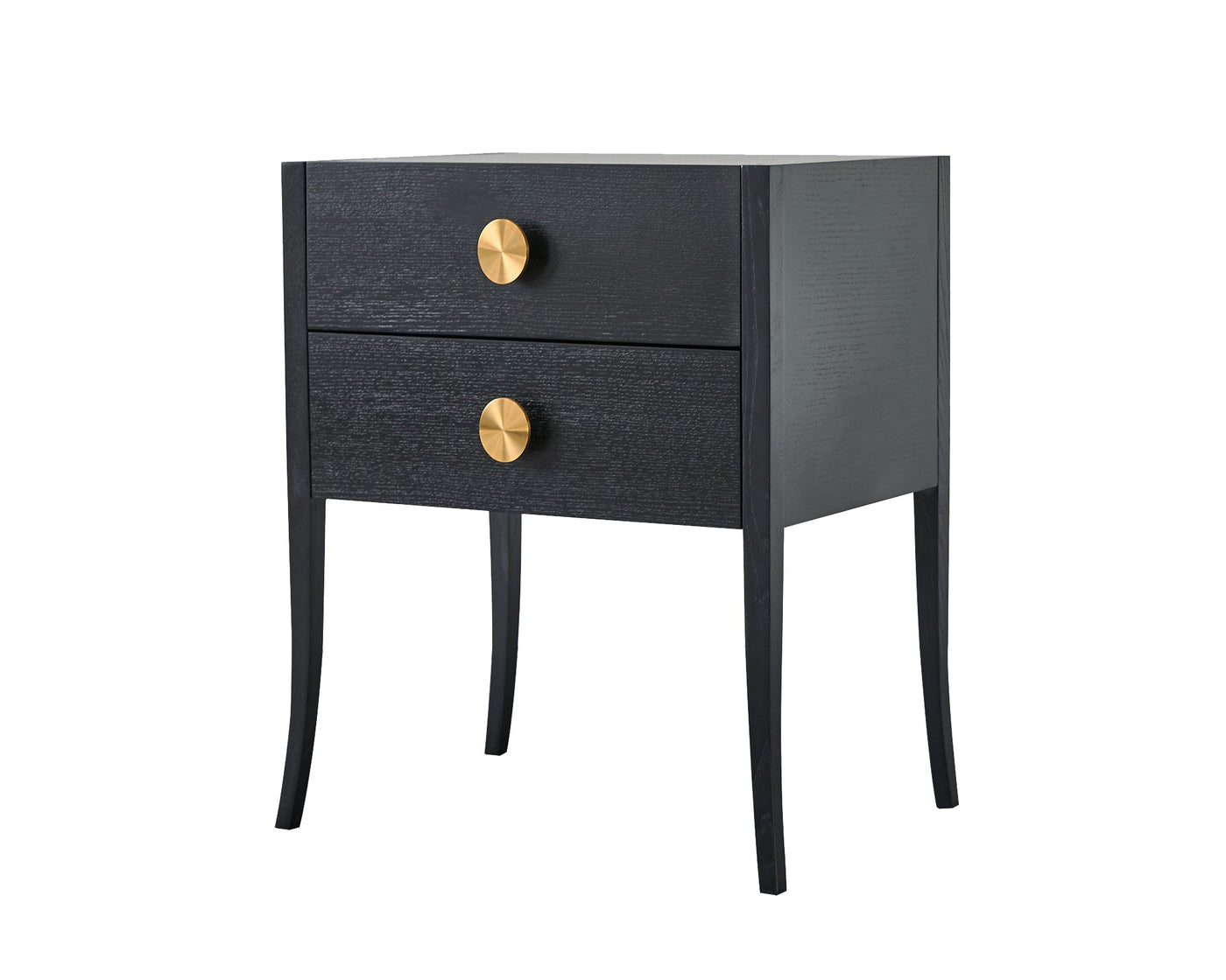 Liang & Eimil Sleeping Orly Bedside Table Gold House of Isabella UK