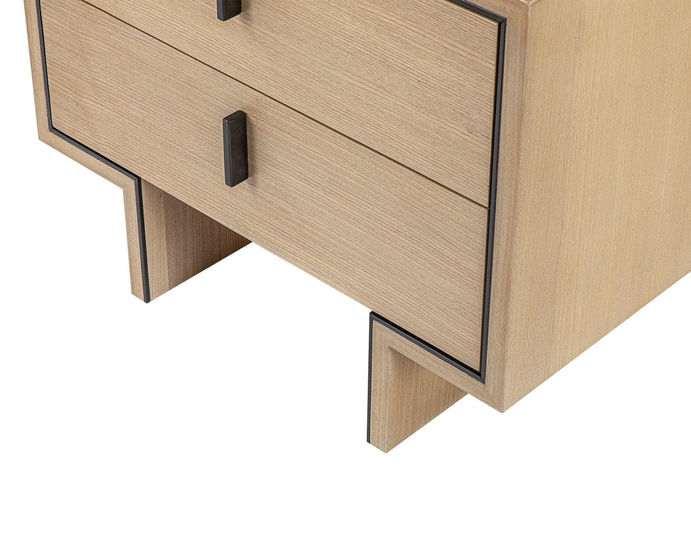 Liang & Eimil Sleeping Tigur Bedside Table - Natural White House of Isabella UK