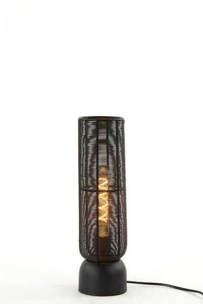 Light & Living Lighting Table lamp 11x39,5 cm LEZUZA matt black | OUTLET House of Isabella UK