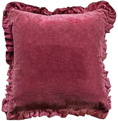 Malini Accessories Malini Layla Aubergine Cushion | OUTLET House of Isabella UK