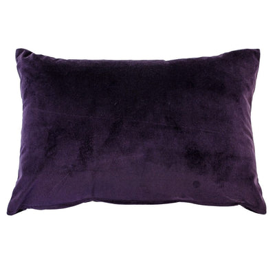 Malini Accessories Malini Luxe Rectangle Purple Cushion House of Isabella UK