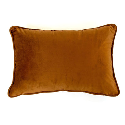 Malini Accessories Malini Luxe Rectangle Tan Cushion House of Isabella UK