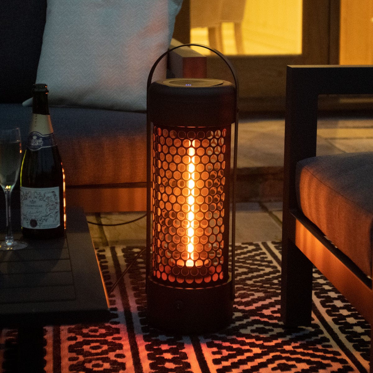 Maze Outdoors 1200W Luna Large Portable Electric Patio Heater House of Isabella UK