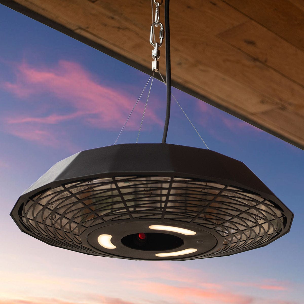 Maze Outdoors 2000W Helio Hanging Electric Patio Heater House of Isabella UK