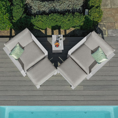 Maze Outdoors Amalfi 5pc Lounge Set / White House of Isabella UK