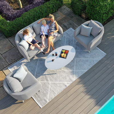 Maze Outdoors Ambition 2 Seat Sofa Set / Lead Chine House of Isabella UK