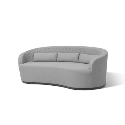 Maze Outdoors Ambition Curve 3 Seater Sofa Daybed With Footstool / Flanelle House of Isabella UK