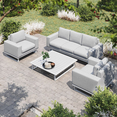 Maze Outdoors Ethos 3 Seat Sofa Set / Lead Chine House of Isabella UK