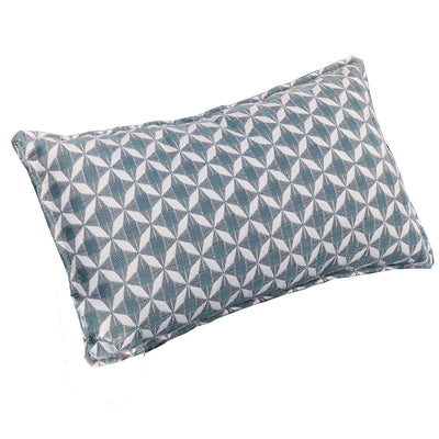 Maze Outdoors Fabric Sunbrella Bolster Cushion 30x50cm (Pack of 2) / Mosaic Blue House of Isabella UK