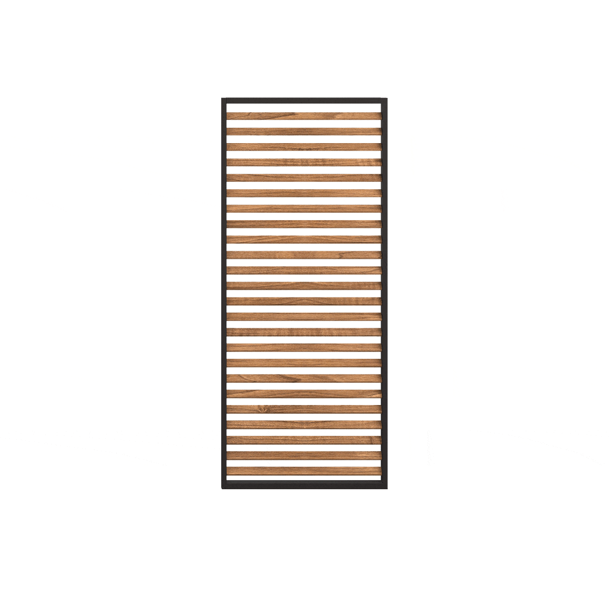 Maze Outdoors Pergola Aluminium Louvre Wood Effect Panel 123x218 / Grey frame & middle beam House of Isabella UK