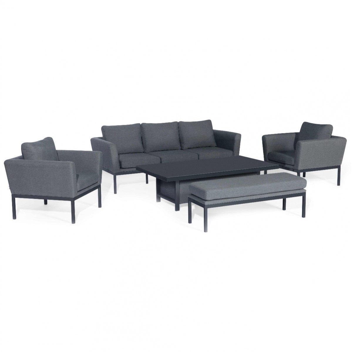 Maze Outdoors Pulse 3 Seat Sofa Set with Rising Table / Flanelle House of Isabella UK