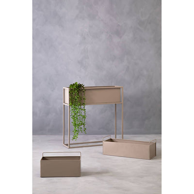 Noosa & Co. Accessories Asher Grey Floor Standing Plant Box House of Isabella UK