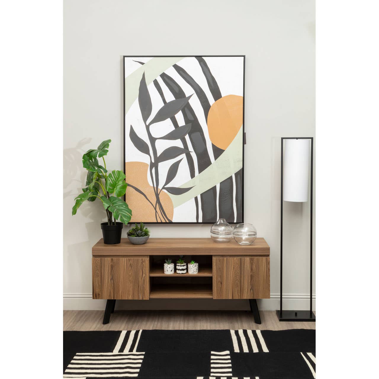 Noosa & Co. Accessories Astratto Abstract Botanical Wall Art House of Isabella UK