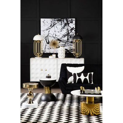 Noosa & Co. Accessories Astratto Black / White Wall Art House of Isabella UK