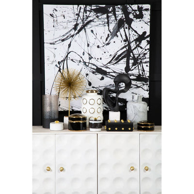 Noosa & Co. Accessories Astratto Black / White Wall Art House of Isabella UK