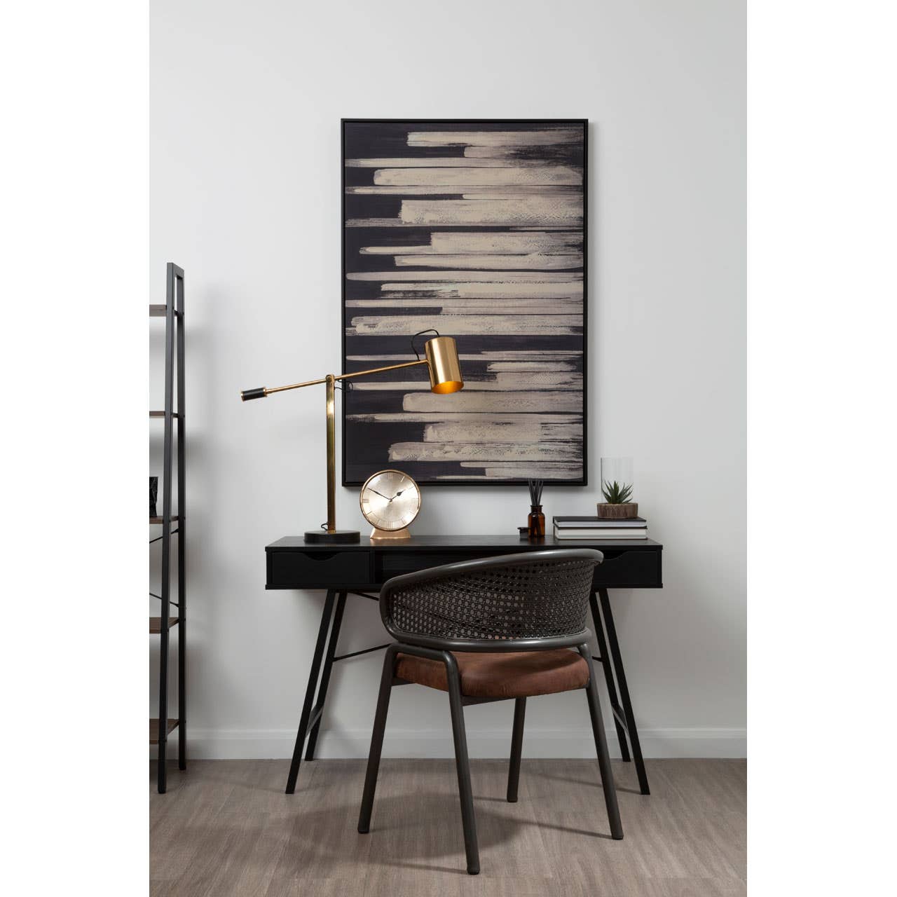 Noosa & Co. Accessories Astratto Canvas Black Wall Art House of Isabella UK
