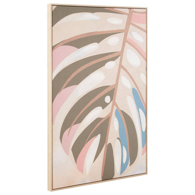 Noosa & Co. Accessories Astratto Canvas Leaf Design Wall Art House of Isabella UK