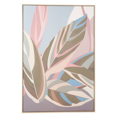 Noosa & Co. Accessories Astratto Canvas Multileafs Wall Art House of Isabella UK