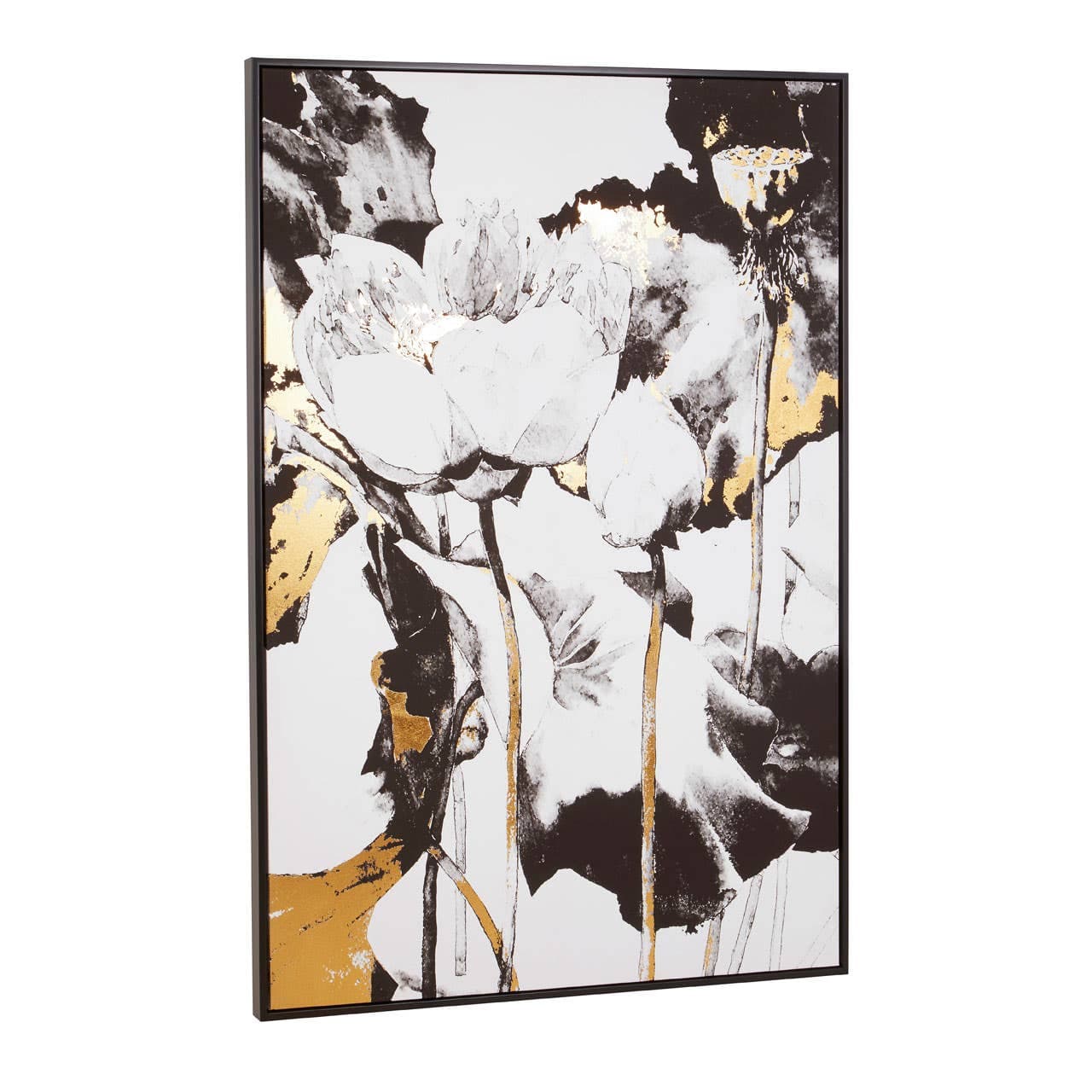 Noosa & Co. Accessories Astratto Metallic Flower Wall Art House of Isabella UK