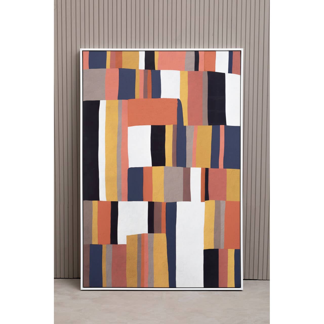Noosa & Co. Accessories Astratto Multicoloured Block Wall Art House of Isabella UK